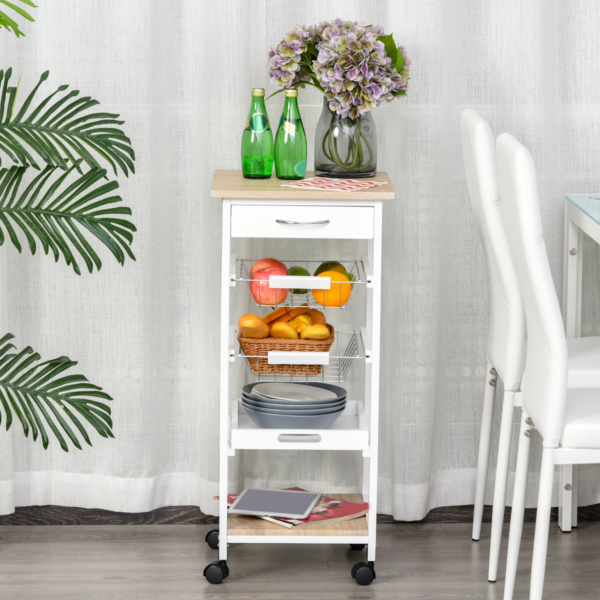 5-Tier Kitchen Storage Trolley