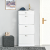 4-Drawer Flip Shoe Cabinet
