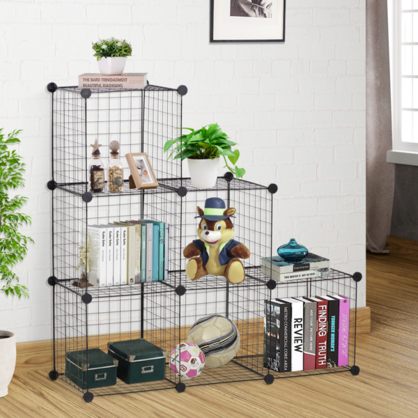 Modular 6-Cube Storage Cabinet