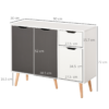 Storage Sideboard with Drawer