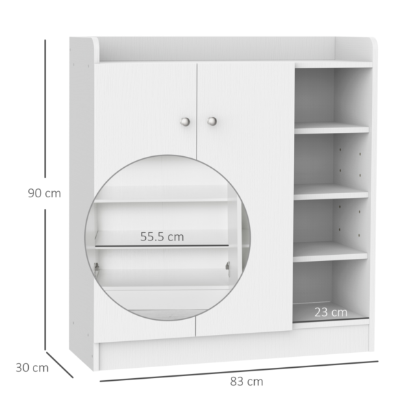 2-Door Shoe Storage Cabinet