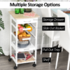 5-Tier Kitchen Storage Trolley