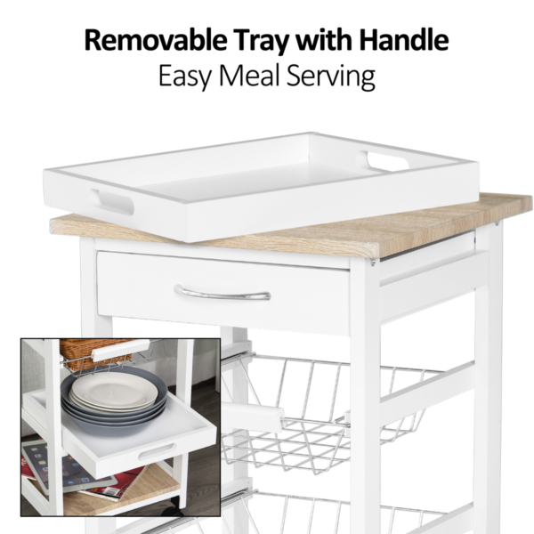 5-Tier Kitchen Storage Trolley