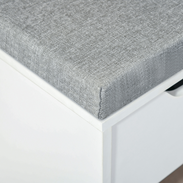 Shoe Storage Bench with Cushion