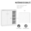 2-Door Shoe Storage Cabinet