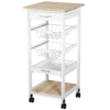 5-Tier Kitchen Storage Trolley