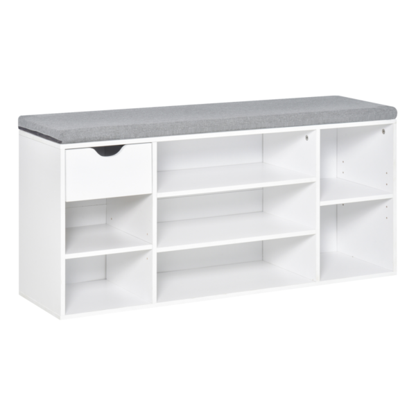 Shoe Storage Bench with Cushion