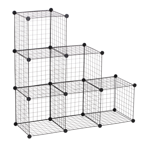 Modular 6-Cube Storage Cabinet