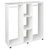 Wardrobe Cabinet with Dual Hanging Rails