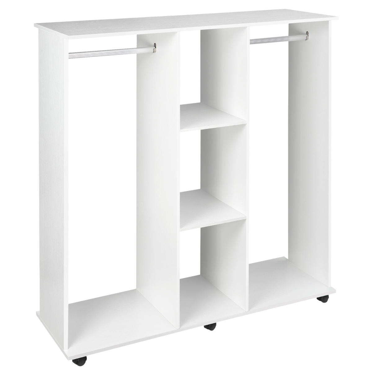 Wardrobe Cabinet with Dual Hanging Rails — product photo