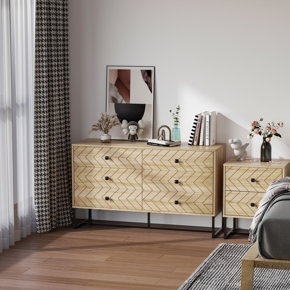 6 Drawer Storage Cabinet — additional product image