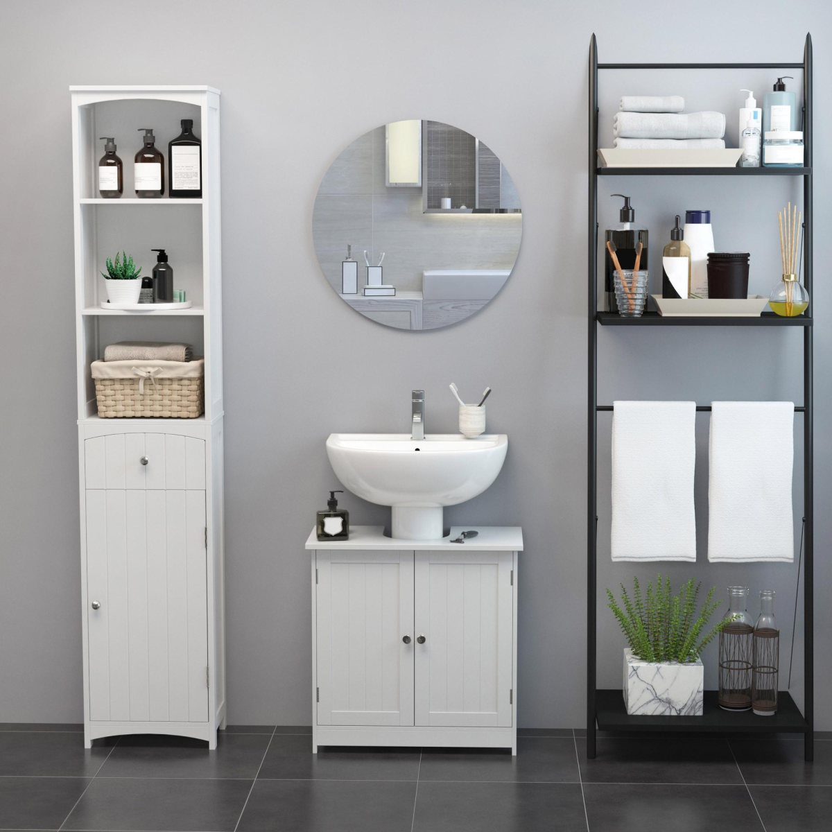 Pedestal Sink Cabinet — additional product image