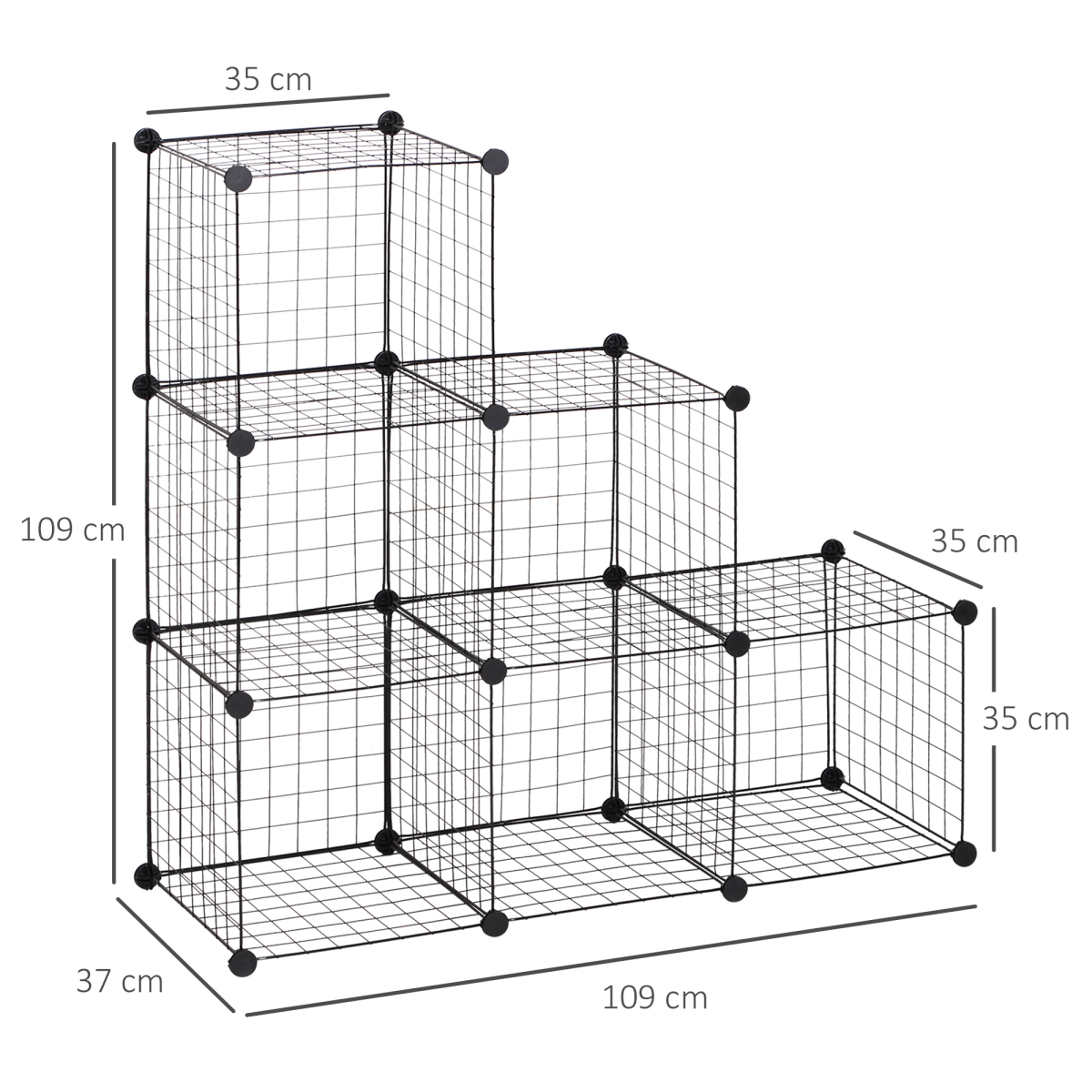 Cube Storage Cabinet Organiser — additional product image