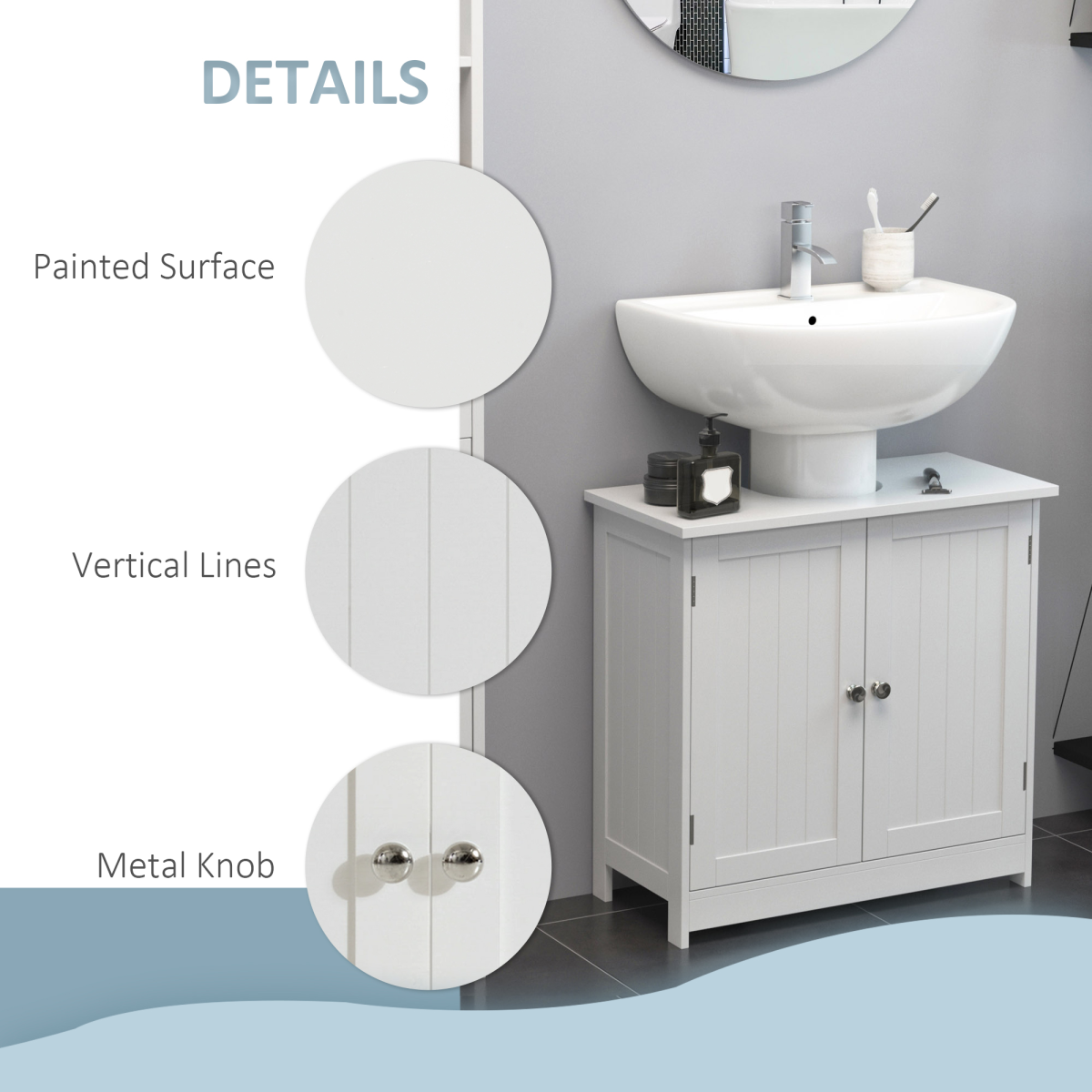 Pedestal Sink Cabinet — additional product image